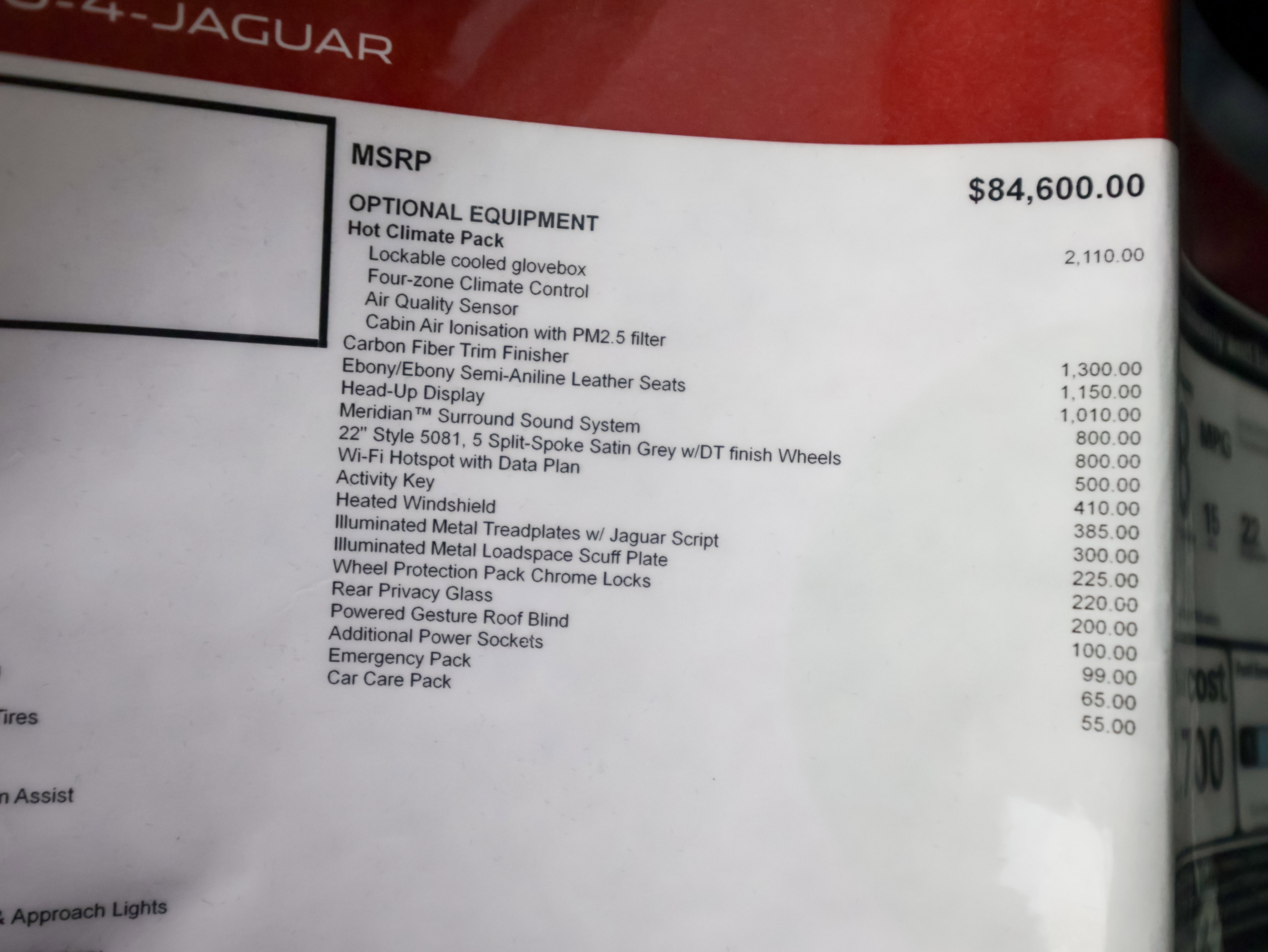 2021 Jaguar F-PACE SVR