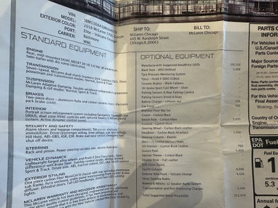 2018 McLaren 570S Base