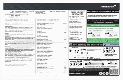 2025 McLaren 750S Base