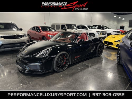 2016 Porsche Boxster Spyder