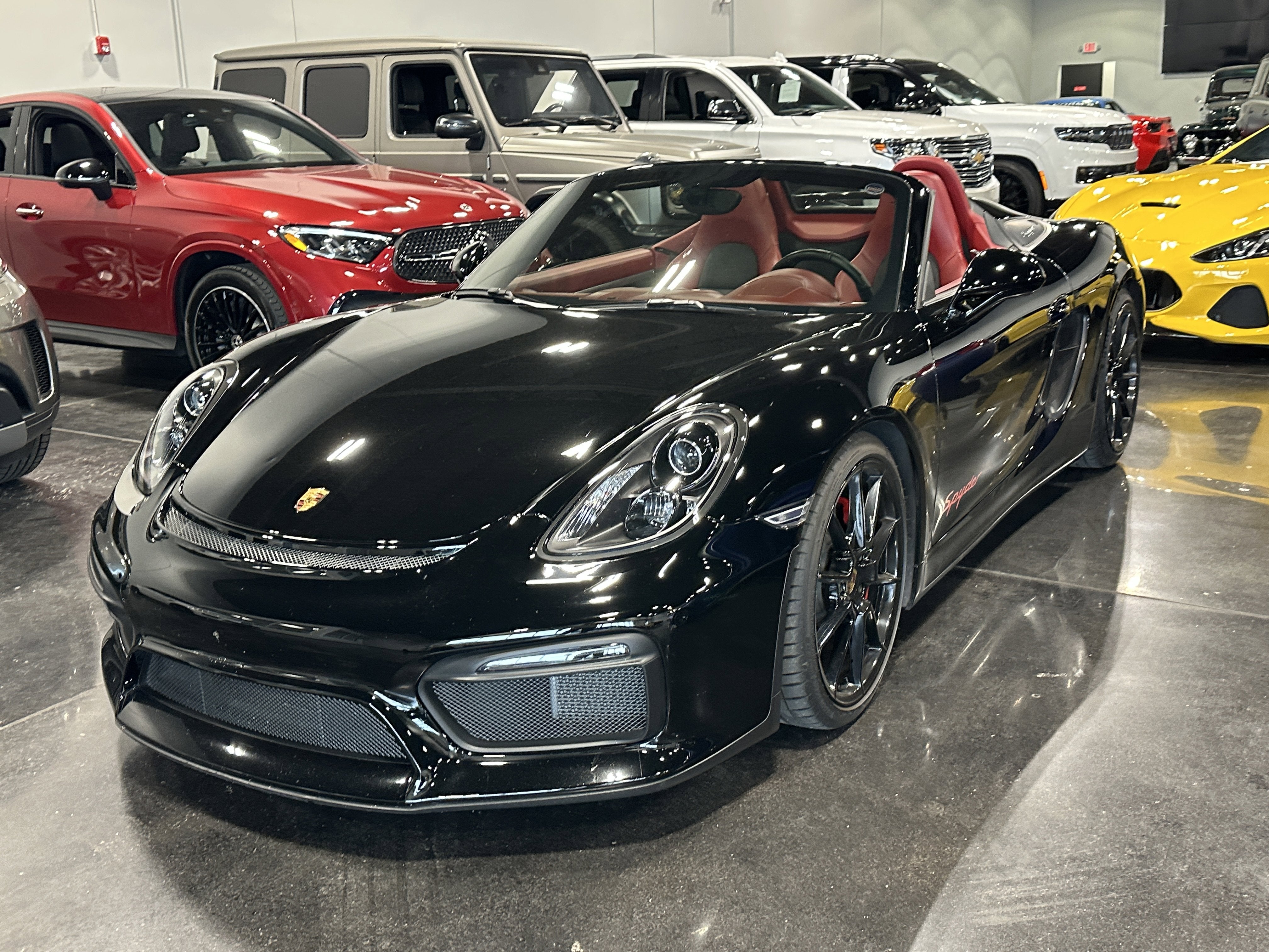 2016 Porsche Boxster Spyder