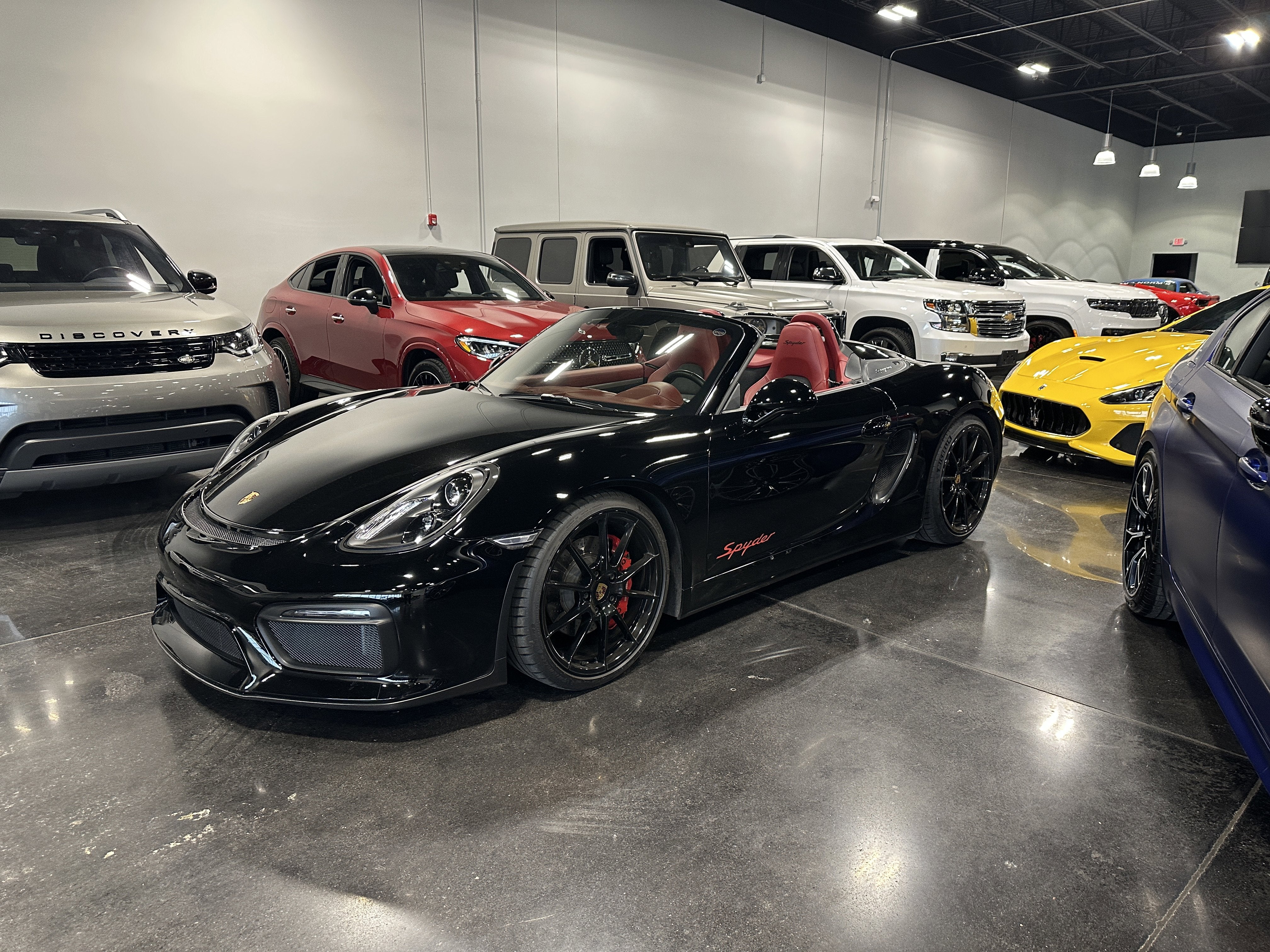 2016 Porsche Boxster Spyder