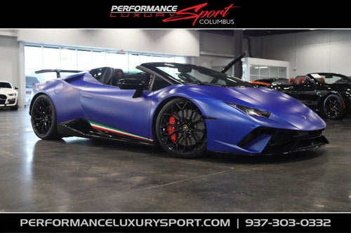 2019 Lamborghini Huracan Performante Spyder
