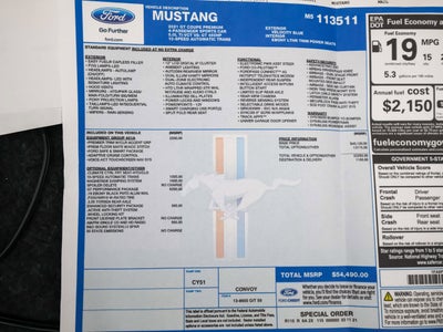 2021 Ford Mustang GT Premium