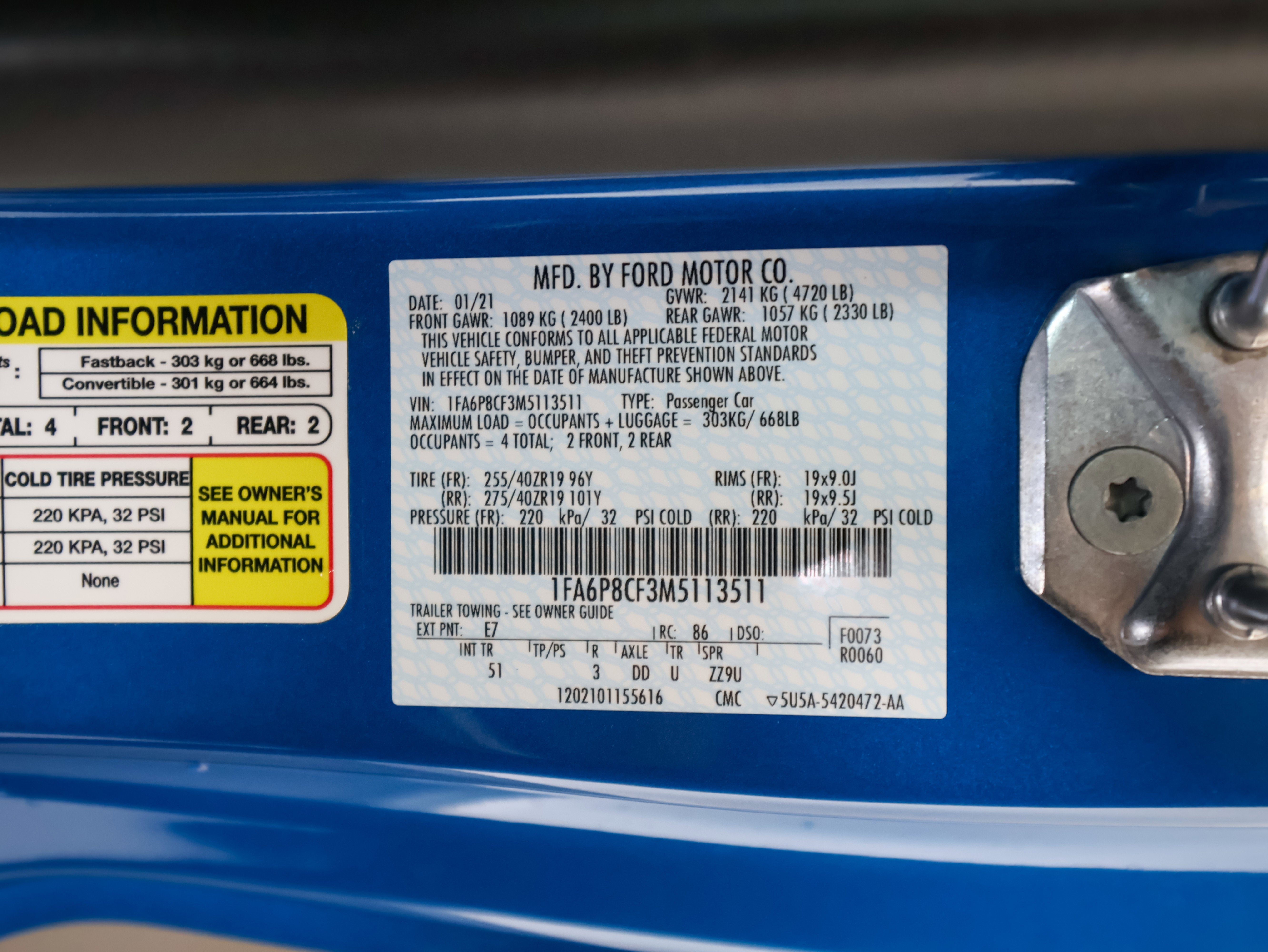 2021 Ford Mustang GT Premium