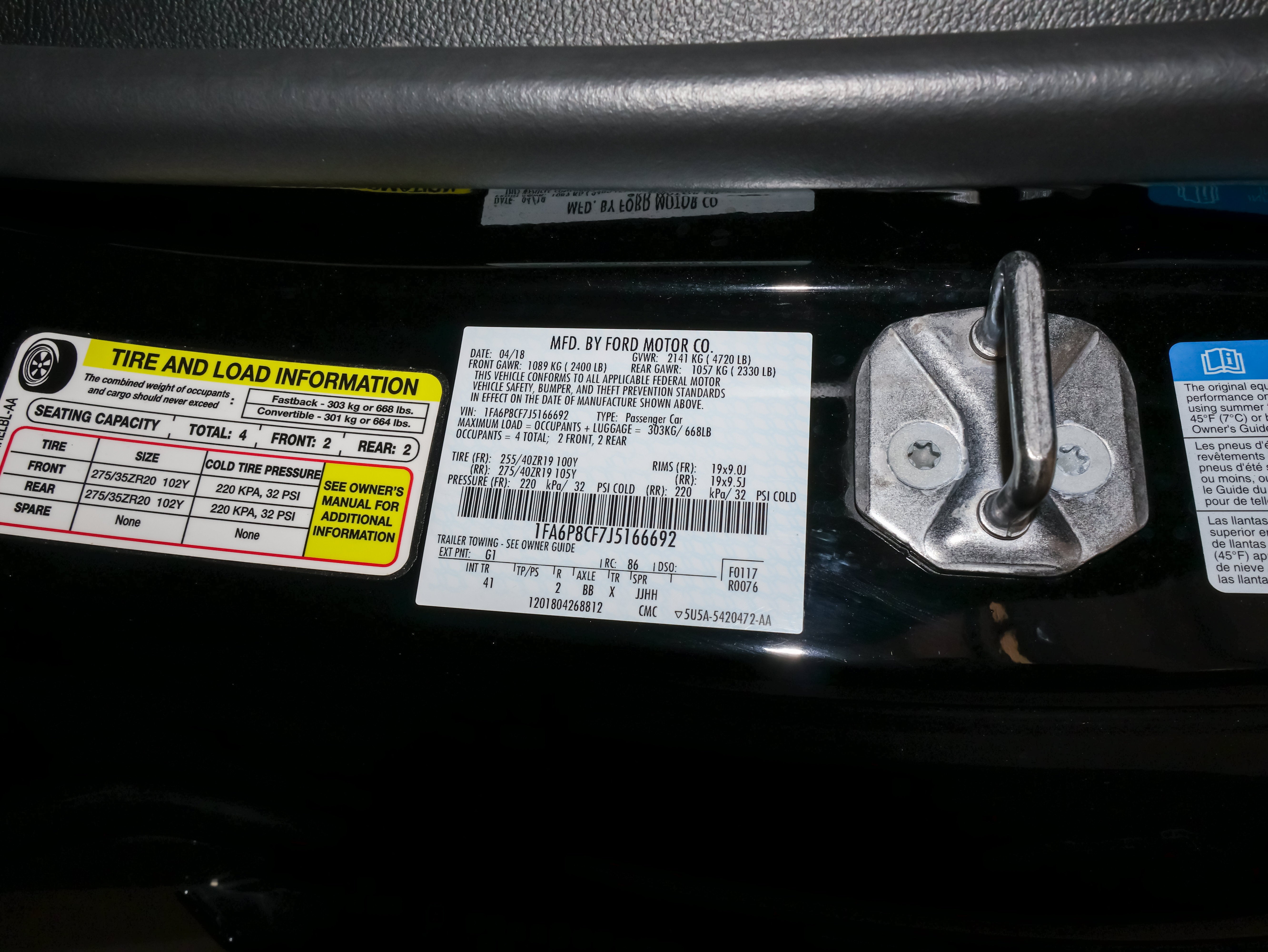 2018 Ford Mustang GT Premium Roush Jackhammer