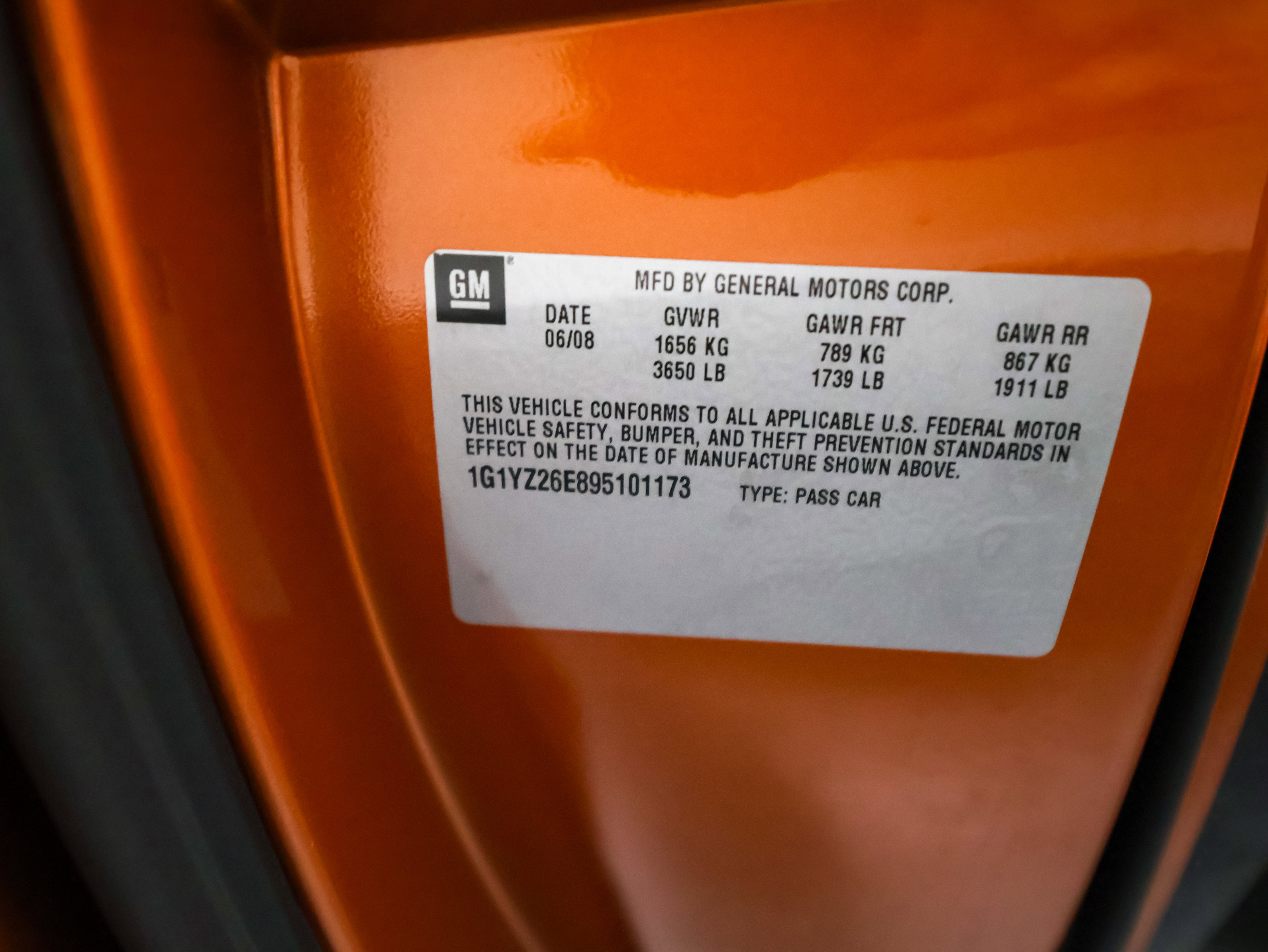 2009 Chevrolet Corvette Z06 w/2LZ