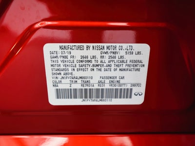 2020 INFINITI Q50 RED SPORT 400