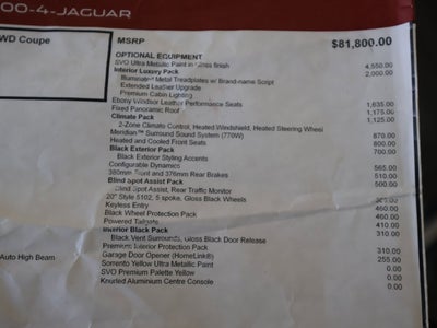 2021 Jaguar F-TYPE R-Dynamic