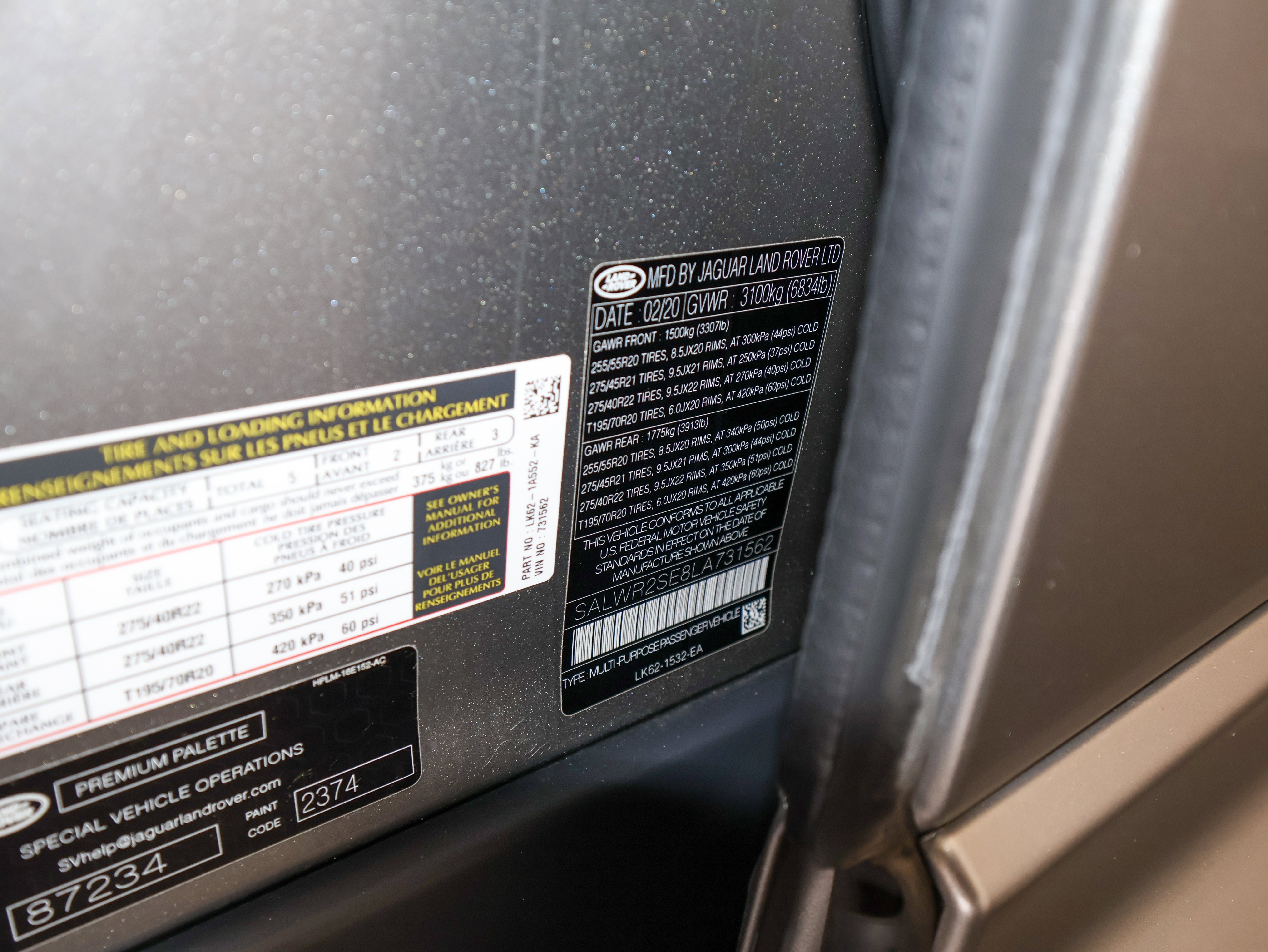 2020 Land Rover Range Rover Sport HSE Dynamic