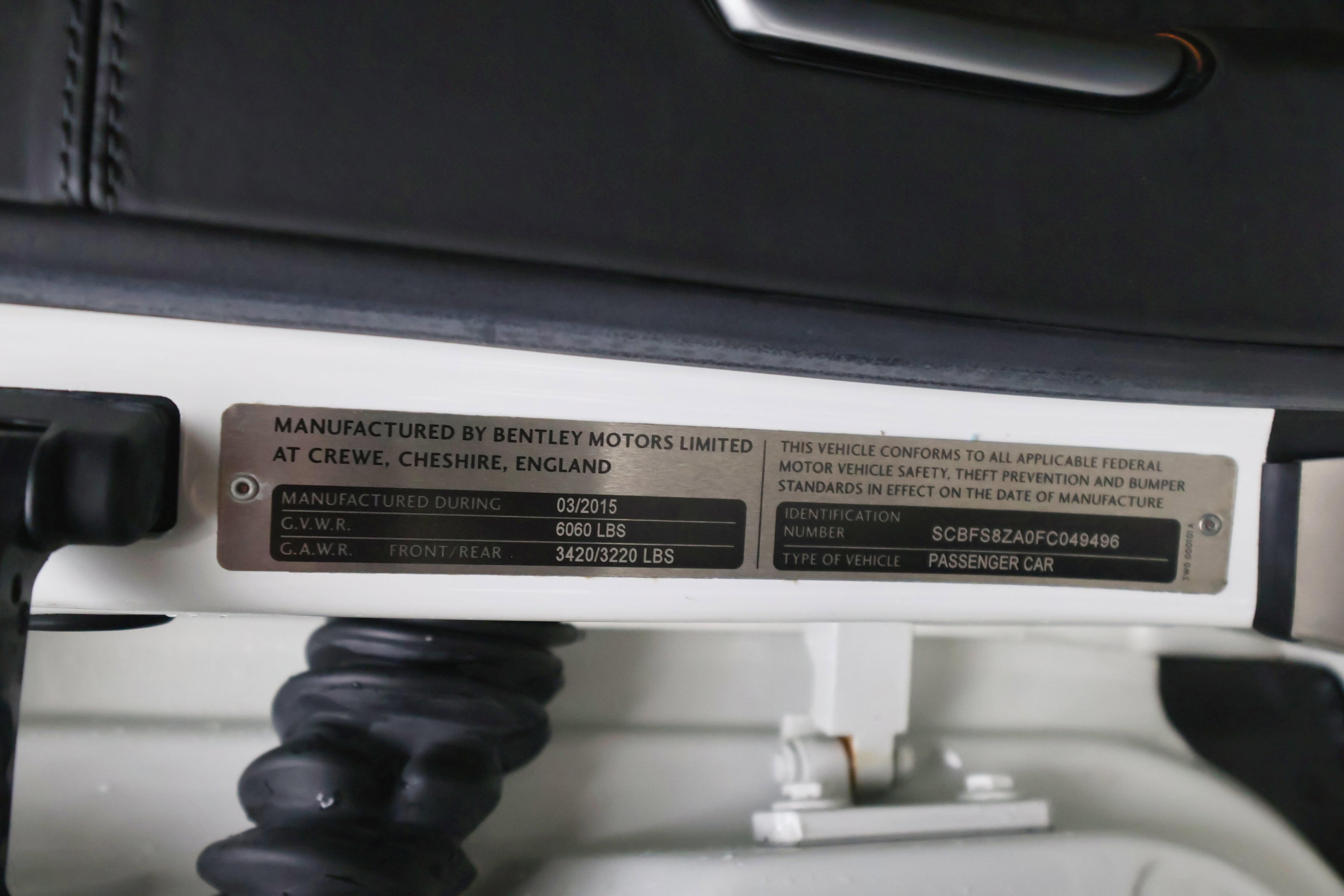 2015 Bentley Continental GT GT3-R