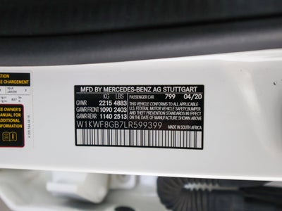 2020 Mercedes-Benz C-Class AMG® C 63