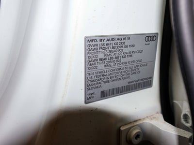 2019 Audi Q8 Prestige