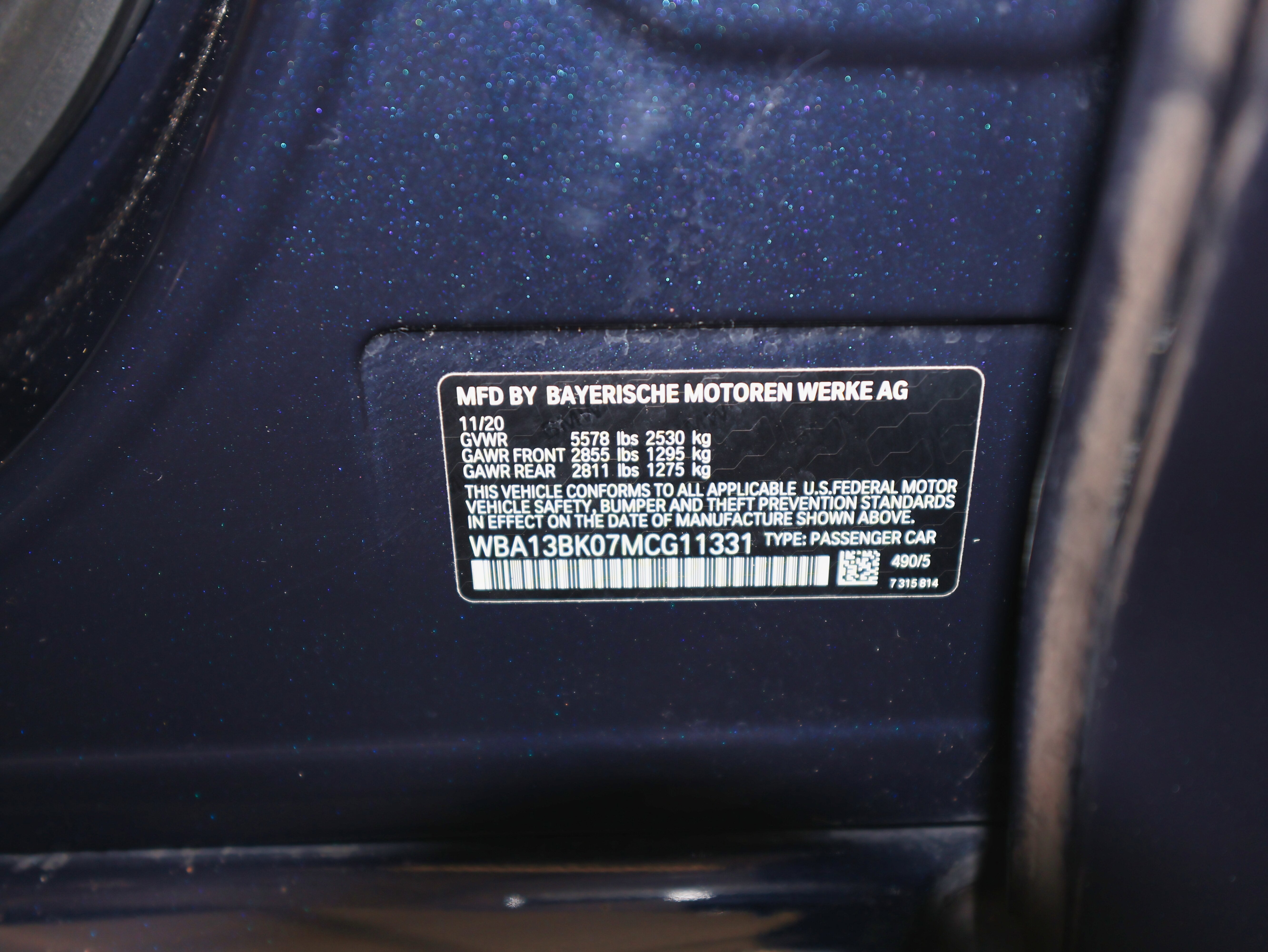 2021 BMW 5 Series M550i xDrive