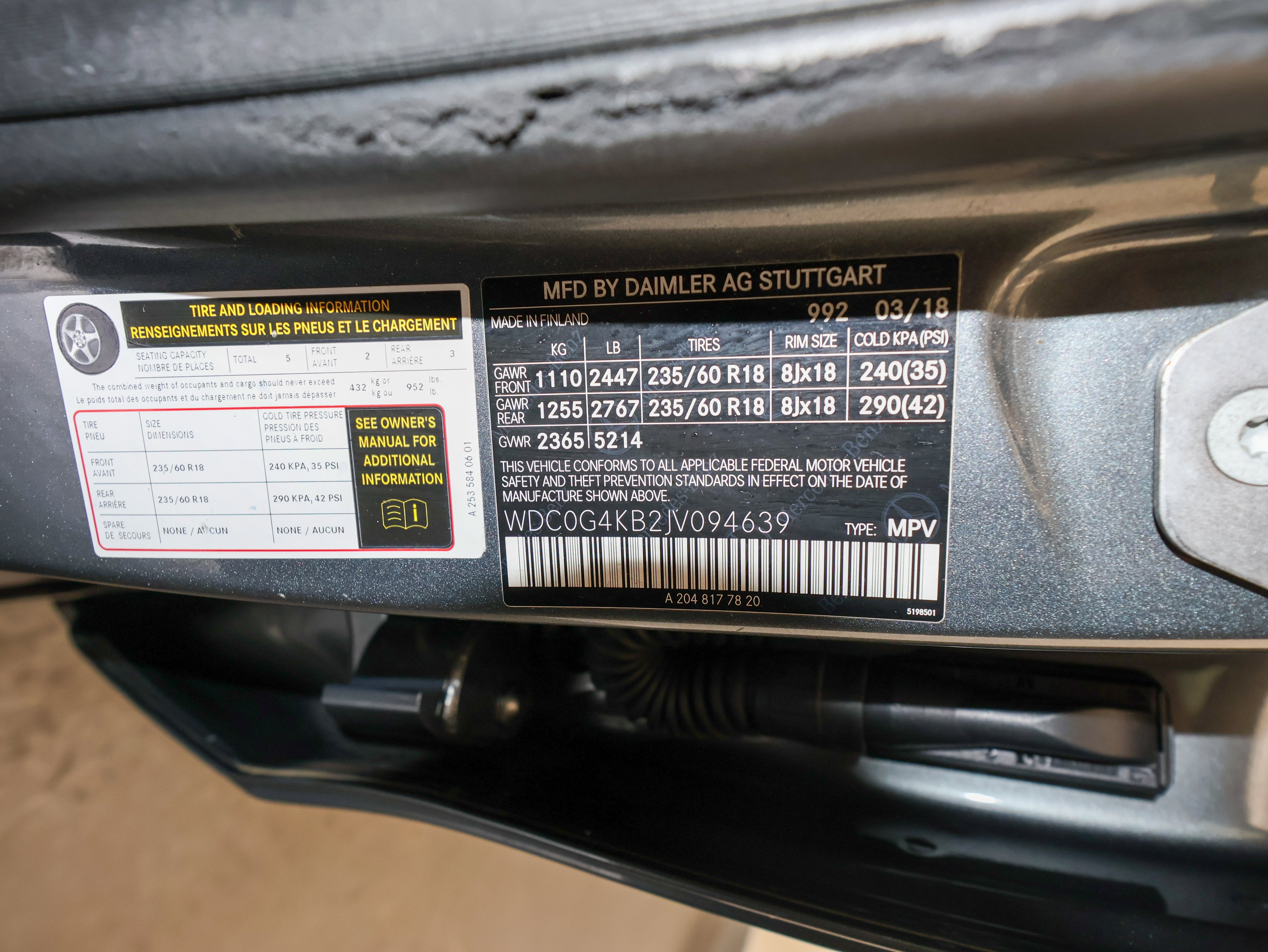 2018 Mercedes-Benz GLC GLC 300