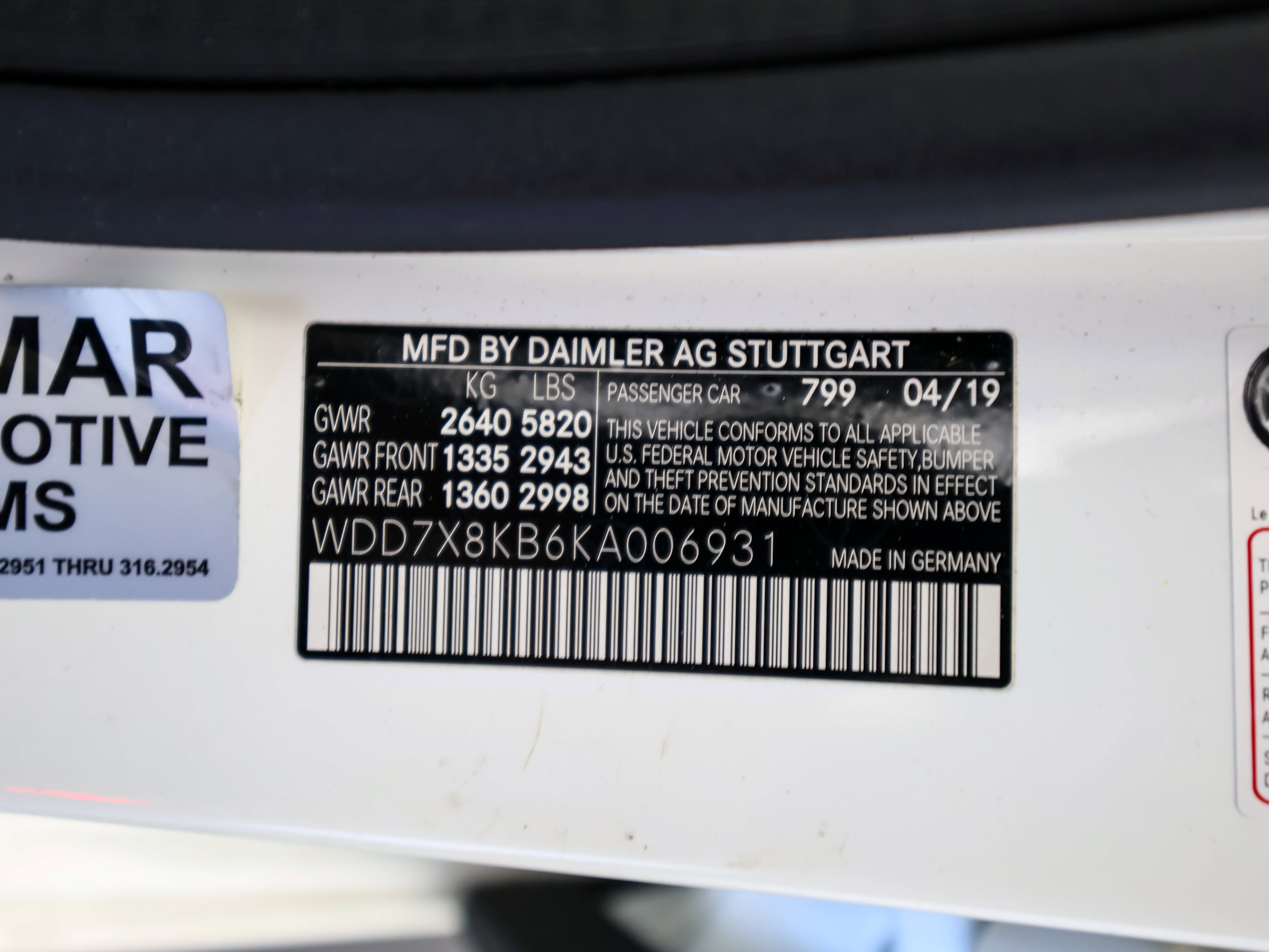 2019 Mercedes-Benz AMG® GT AMG® GT 63 S