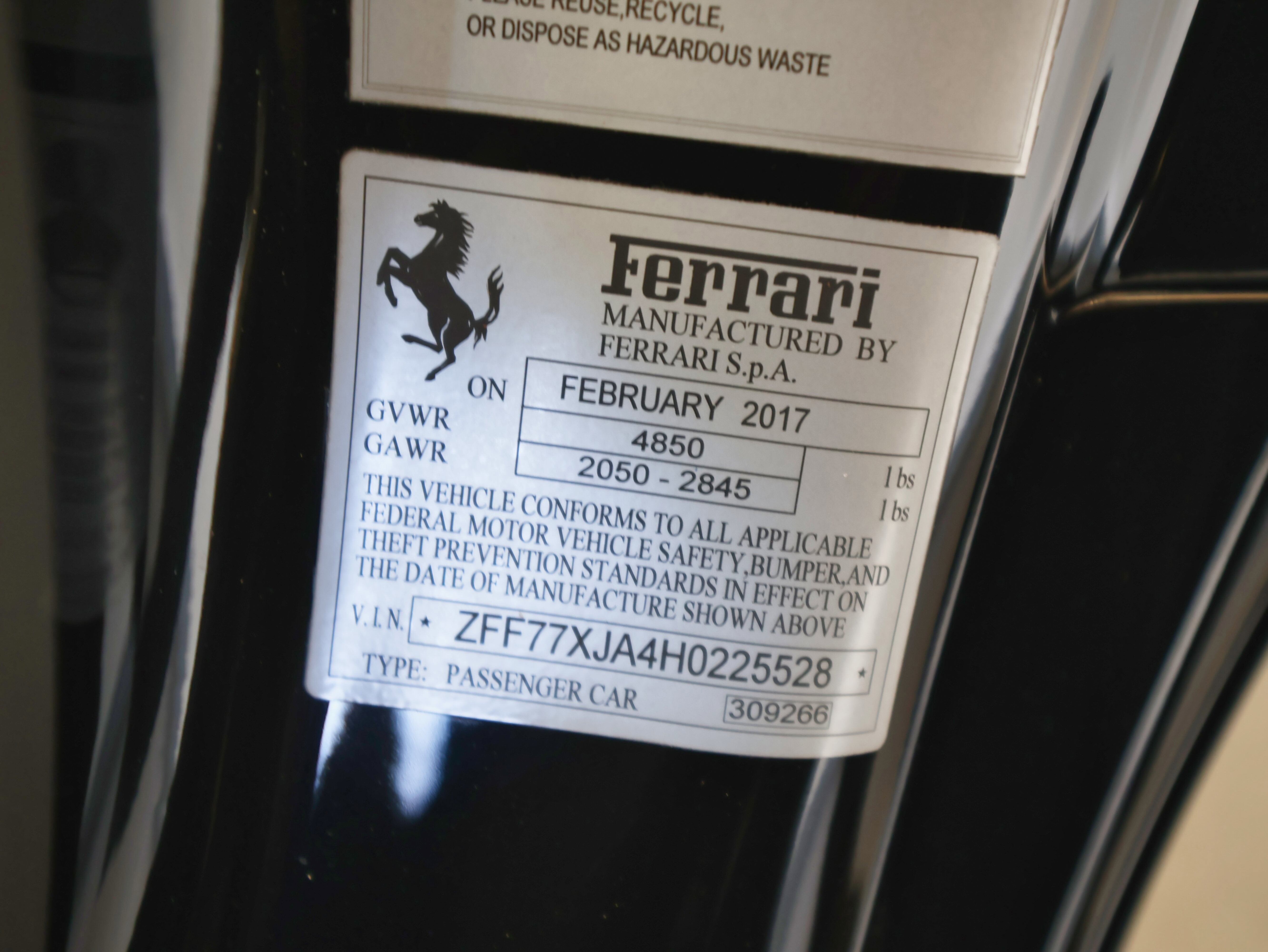 2017 Ferrari California T T